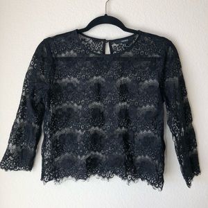 Lace Crop Top